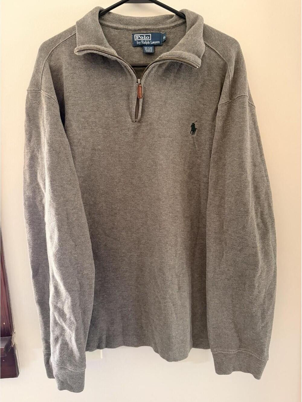 XL - Men - Polo Ralph Lauren Quarter-Zip Sweater